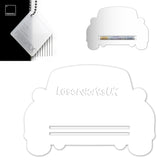 Acrylic Wedding Car Gift Money Holder Blanks - Laserworksuk