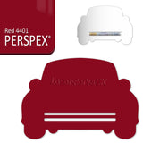Acrylic Wedding Car Gift Money Holder Blanks - Laserworksuk