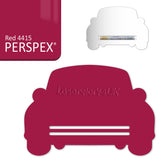 Acrylic Wedding Car Gift Money Holder Blanks - Laserworksuk