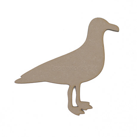 Seagull Craft Shapes Wooden Sea Birds - LaserworksUK