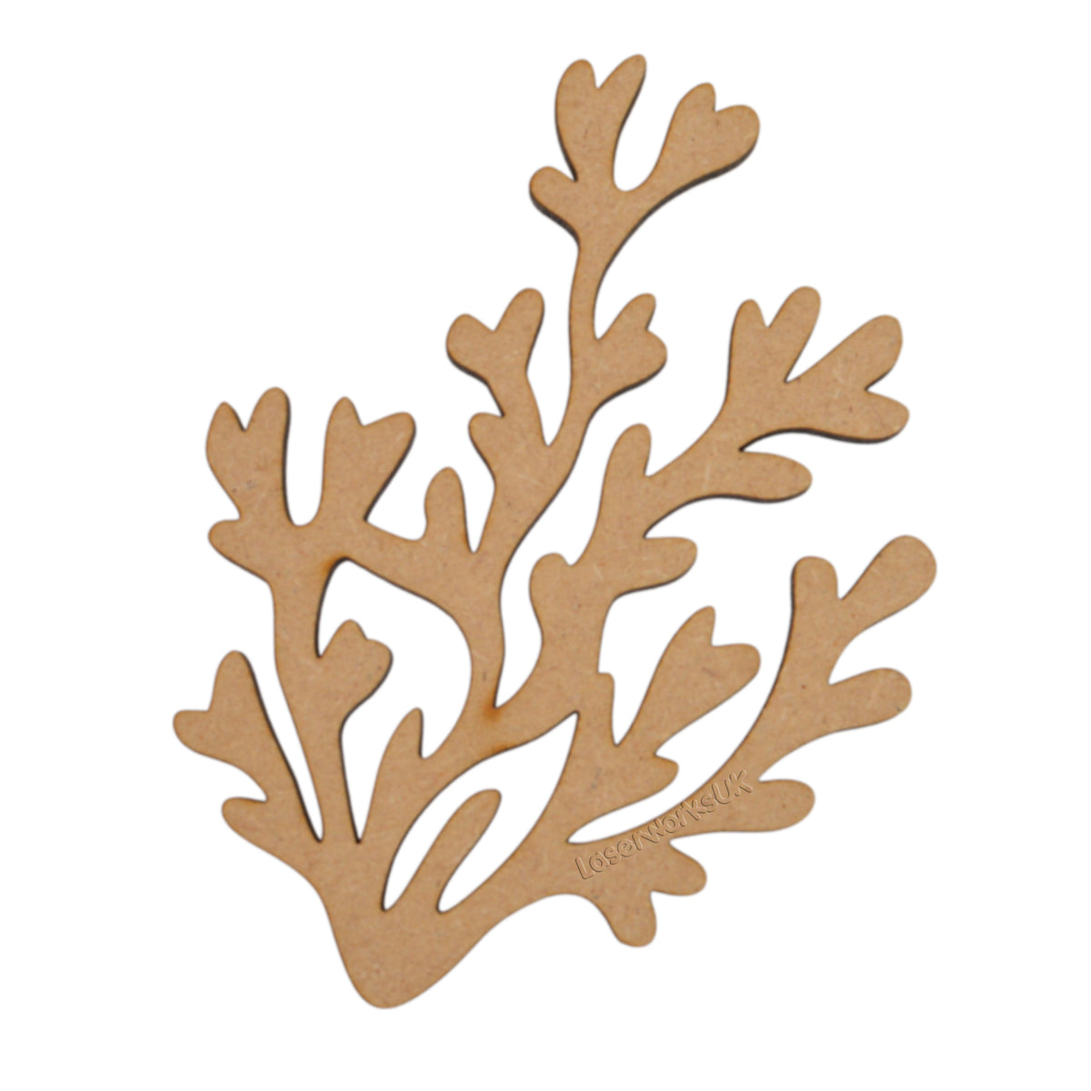 Seaweed MDF Craft Shape | Kelp Aquarium Embellishment