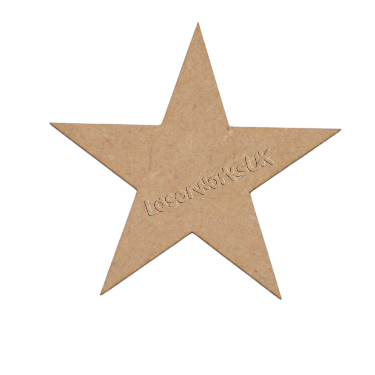 Mixed Craft Shapes - 3mm Medite MDF Embellishments - Laserworksuk