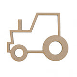 Tractor Outline Shapes - LaserworksUK