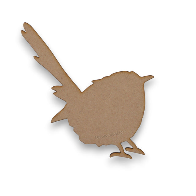 Wooden Wren British Bird Craft Shapes - LaserworksUK